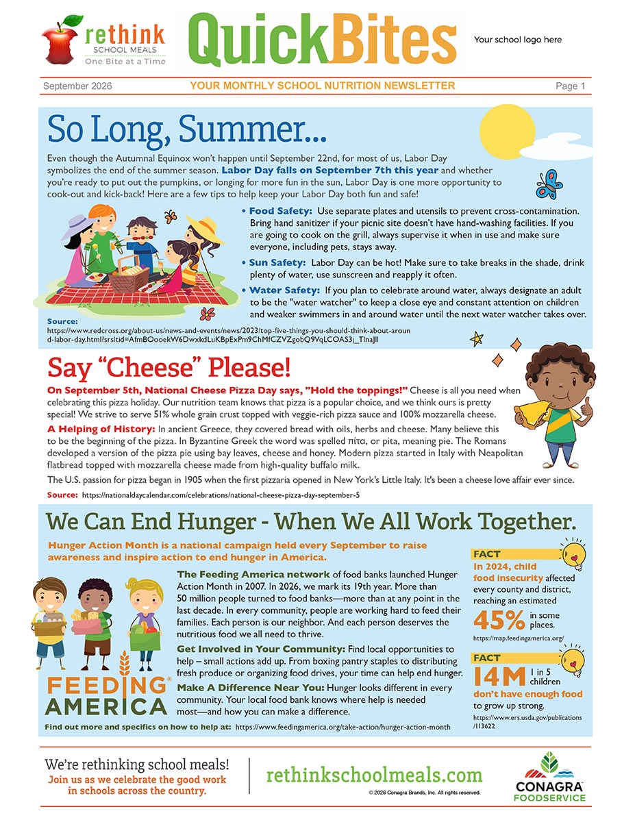 Image of the September 2026 Rethink Newsletter